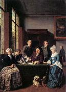 HOREMANS, Jan Jozef II The Marriage Contract oil on canvas